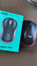 罗技（Logitech）M185鼠标 无线鼠标 办公鼠标 对称鼠标 黑色红边 带无线2.4G接收器 实拍图