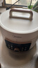 美的（Midea）电压力锅鸳鸯内胆家用双胆多功能高压锅4升分格三格智能预约电炖锅火锅煲汤煮饭触控电饭煲3-4-6人 4L 【家庭容量】鸳鸯一锅四用 实拍图
