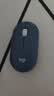 罗技（Logitech）LOGITECH PEBBLE 无线蓝牙鼠标 轻音鼠标 办公鹅卵石造型 轻薄便携 时尚小巧 品月蓝 实拍图