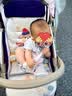 爱宝适婴儿推车棉垫春夏季坐垫四季通用棉垫推车坐垫遛娃神器宝宝防滑垫 推车款】棉垫+冰丝【蛋壳鸭】 实拍图