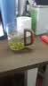 泥也玻璃杯茶杯水杯子玻璃茶杯男士泡茶专用玻璃水杯带把手绿茶马克杯 实拍图