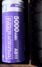 神火（SupFire）AB11 26650电池 5000毫安强光手电筒充电锂电池尖头 3.7V-4.2V 实拍图