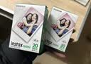 富士（FUJIFILM）【出游季】instax迷你拍立得相机专用3寸拍立得相纸适用mini7+/41/99/evo/13/12/liplay+等型号 20张mini白边相纸+相册*3+相纸边框贴纸*1 实拍图