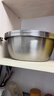 美厨（MAXCOOK）304不锈钢盆筛五件套加厚沙拉盆调料盆洗菜盆米筛味斗套装MCWA550 实拍图
