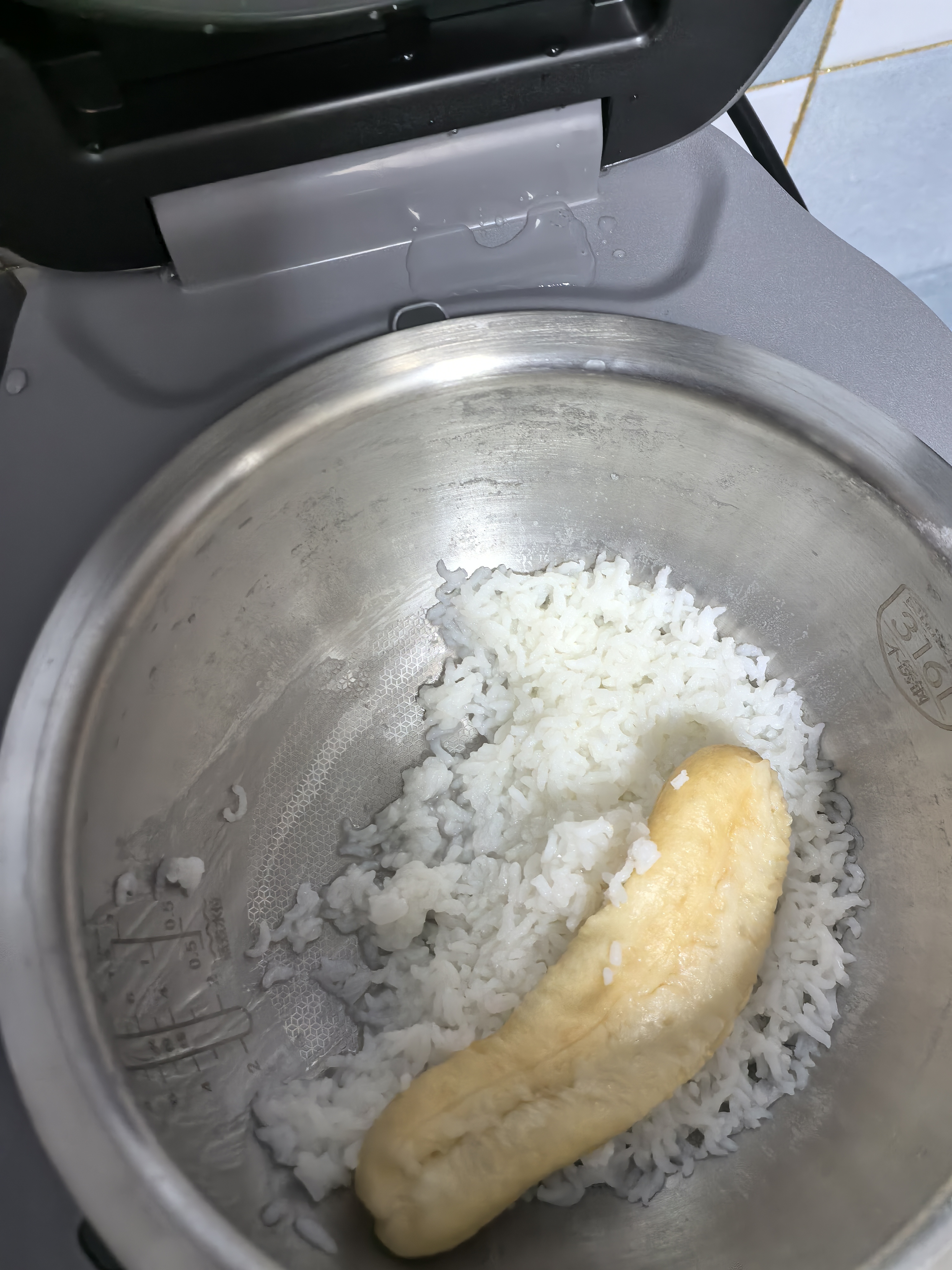 苏泊尔（SUPOR）电饭煲有钛0涂层IH加热不锈钢球釜家用4升4-5人不粘锅多功能柴火饭煮饭煮粥智能预约电饭锅40HC782 实拍图