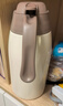 膳魔师（THERMOS）保温壶2000ml男女士商务家用热水壶暖瓶生日实用礼物THX-白色 实拍图