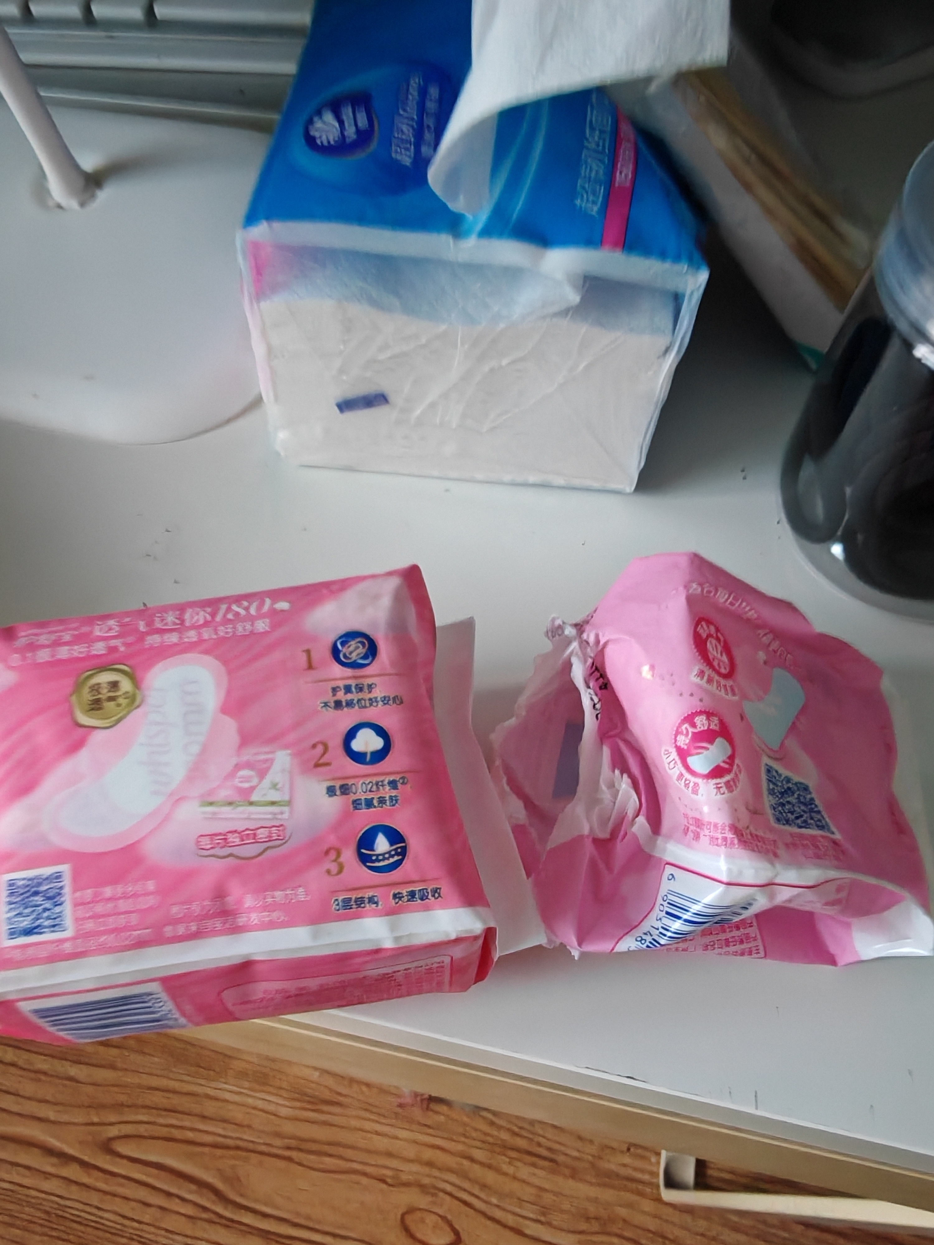 护舒宝透气云感棉迷你巾量少日用180mm12片姨妈巾护垫试用京东自营 实拍图