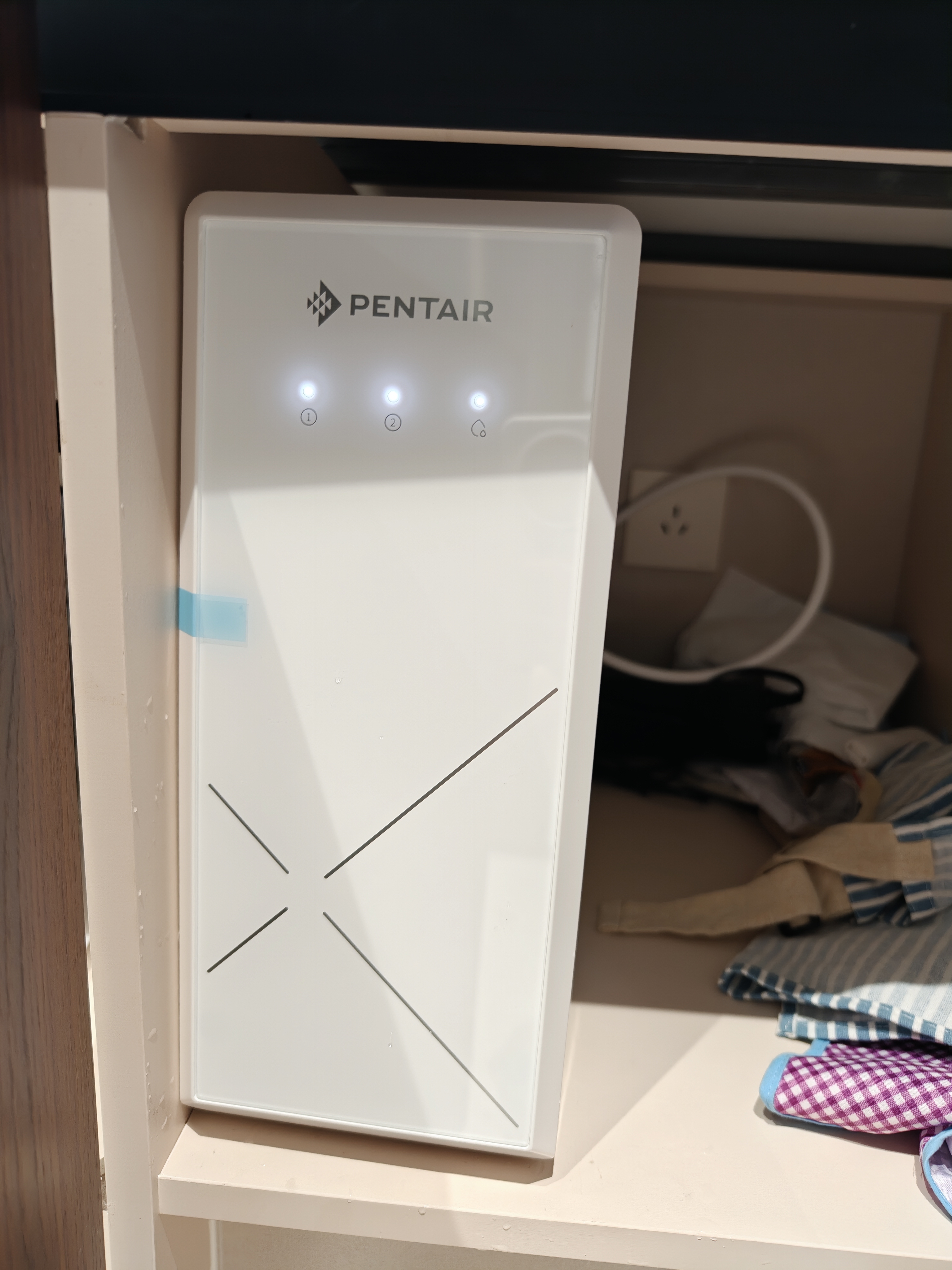 滨特尔（pentair）净水器家用净水机自来水过滤器5年RO反渗透0阻垢厨下式直饮机大流量 2.93L/min 净饮机 【热销爆款】EZ5000净水器 实拍图