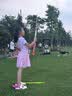 贝瑞加（Babyprints）儿童泳衣女孩连体泳衣中大童速干游泳训练衣泡温泉泳装 粉4XL 实拍图