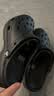 卡骆驰（CROCS）白鹿同款云朵洞洞鞋|206750 黑色-001 39(250mm) 实拍图