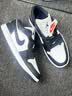 Jordan男女休闲鞋 AJ1熊猫 AJ 1高级感潮流运动鞋DC0774-101黑白42.5 实拍图