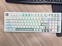 RK R98三模机械键盘无线2.4G蓝牙有线客制化Gasket热插拔99键无冲PBT键帽电竞游戏办公空青RGB烟青轴 实拍图