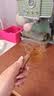 玻璃小奶盅带刻度带木手柄奶杯木柄奶盅司浓缩咖啡萃取量杯咖啡杯 双嘴 实拍图