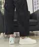 BFGN增高鞋男士隐形内增高男鞋春夏季新款透气运动板鞋软底休闲鞋子男 H830米色【皮面】-增高8cm 40 （运动码） 实拍图