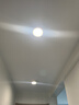 雷士（NVC）筒灯明装筒灯LED筒灯防眩过道走廊吸顶灯免开孔筒灯三色变光孔灯 Ra90【明装免开孔】白色9W暖白光 实拍图