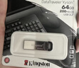 金士顿（Kingston）64GB USB 3.2 Gen 1 U盘 DTKN 大容量U盘 金属外壳 读速200MB/s 学习办公投标电脑车载优盘 实拍图