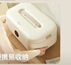 美的（Midea）【折叠迷你便携】干衣机烘干机家用小型旅行烘衣机婴儿衣物护理机消毒除湿脱水HBGD10D1 实拍图