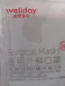 维德（WELLDAY）一次性成人医用外科口罩10只/袋*20无菌防尘防晒夏季薄款透气过敏 实拍图