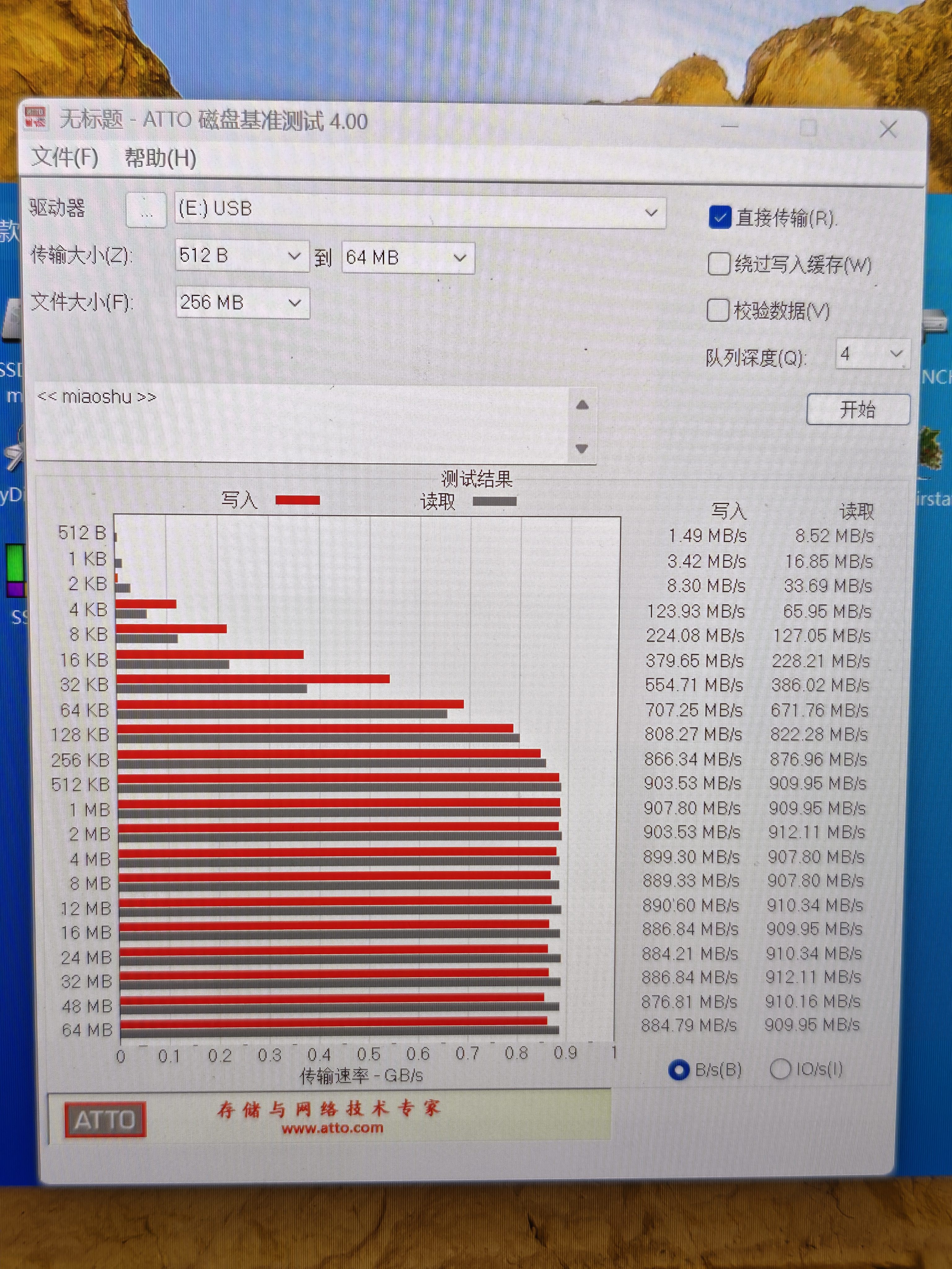 闪迪（SanDisk）256GB USB3.2 Type-C 双接口 DDE1高速固态U盘 读1000MB/s 写900MB/s 兼容手机电脑大容量金属优盘 实拍图