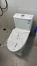 九牧（JOMOO）马桶 家用虹吸式马桶大冲力节水坐便器 防臭瞬冲 易洁抗菌马桶 行业爆款-升级无棱内壁11370-305坑 实拍图