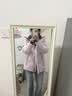 波司登（BOSIDENG）冬季羽绒服冰雪运动系列短款防风连帽加厚学生面包服外套 晨光粉1894 M 165/88A 体重约110-120斤 实拍图
