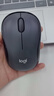 罗技（Logitech）M221无线鼠标 办公鼠标 静音鼠标 笔记本台式机家用带USB接收器 多色可选 B220 黑色+【小G鼠标垫】 实拍图
