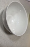 京东京造 碗盘餐具整套 碗具套装乔迁之喜陶瓷 纯白骨瓷 饭碗4.5英寸*6 实拍图