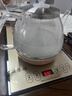 益茶福全自动上水电热水壶底部上水嵌入式茶台功夫茶烧水壶饮水烧水一体机抽水玻璃煮茶壶保温泡茶壶 1L SQ-008金色玻璃套装 实拍图