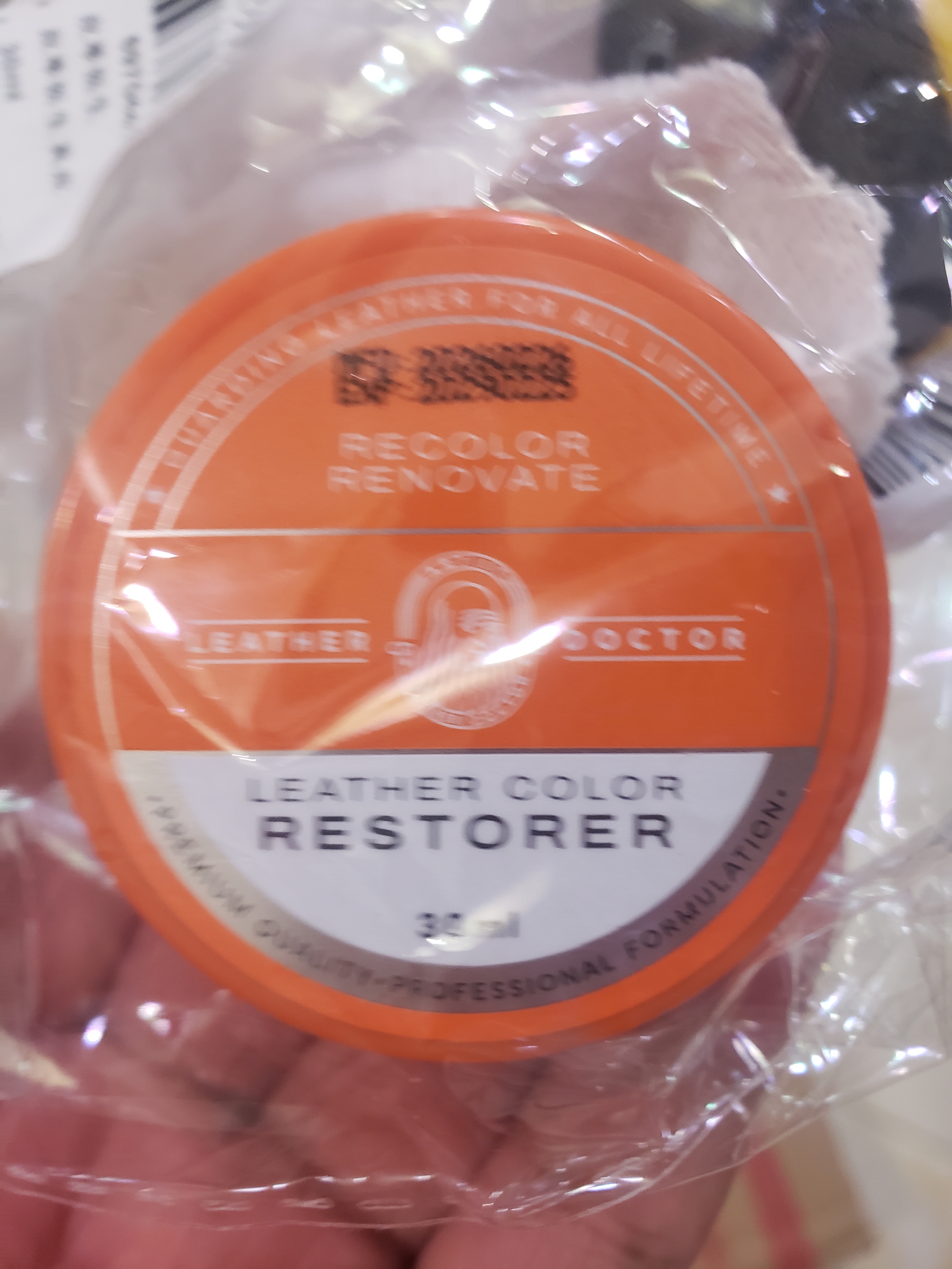 皮革医生真皮修复补色膏30ml白色 皮具上色翻新剂 皮鞋皮包补色油 实拍图