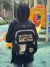 光狐 新款三角洲行动护脊书包小学生三到六年级大容量轻便减负双肩包 黑色-01款-28件套 实拍图
