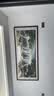 鸿怡轩 山水画办公室客厅新中式装饰国画靠山图挂画沙发背景墙壁画书房 款式一：《旭日东升》李嘉诚同款 实木实木装框：205*85cm【有机玻璃】 实拍图