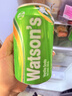 屈臣氏（Watsons）苏打水香草味含汽气泡水饮料0脂低糖低卡聚会调酒330mL*24罐整箱 实拍图