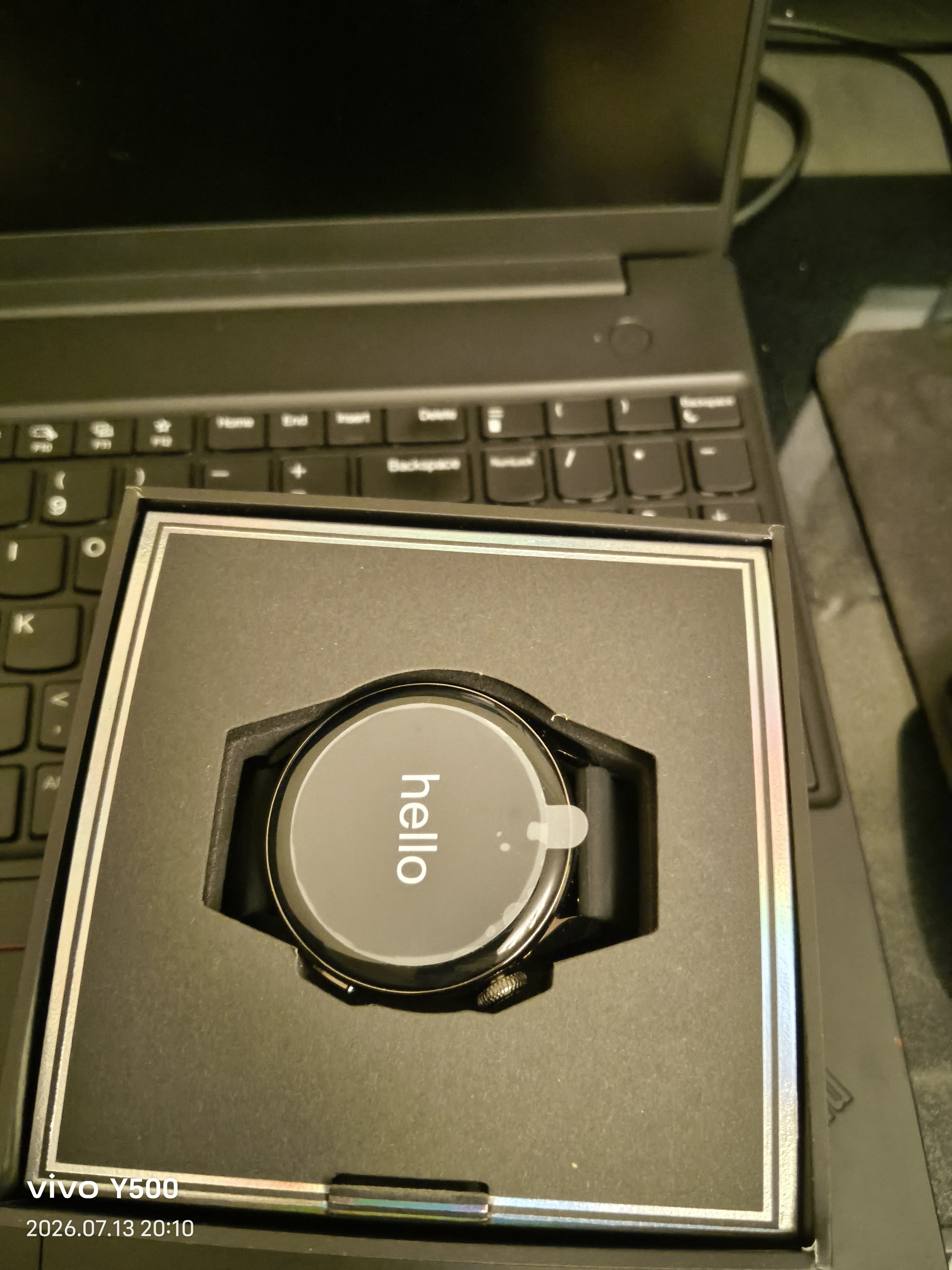 HUXIAVIM智能手表gt6 Ultra华强北运动watch心率血压血氧睡眠监测适配华为鸿蒙安卓苹果系统男女情侣礼物 黑胶带 NFC+支付+海量表盘+运动健康监测 消息提醒+定位导航+超长待机+心率 实拍图