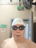 李宁（LI-NING）泳镜防水防雾男女高清游泳眼镜平光游泳镜LNJT224-10暗夜黑 实拍图