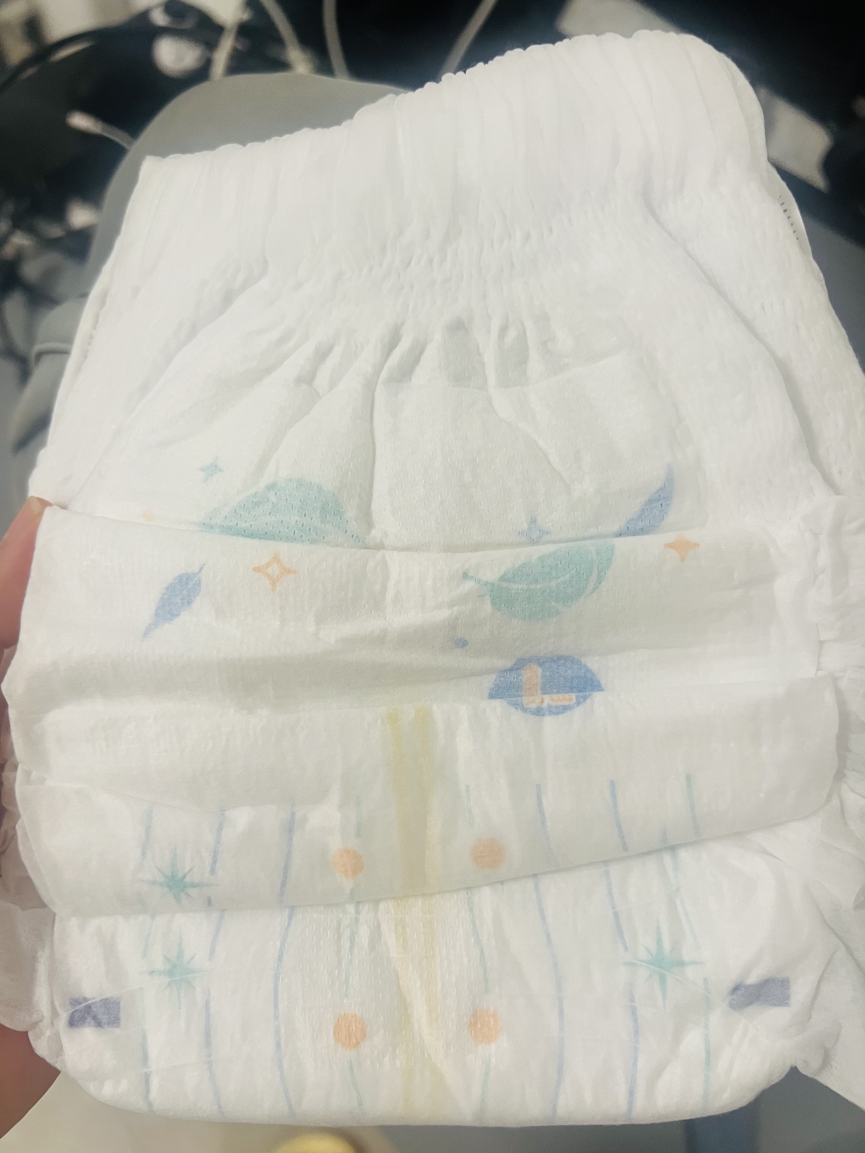 大王（GOO.N）光之羽拉拉裤 L30片(9-14kg)尿不湿 超薄透气 实拍图
