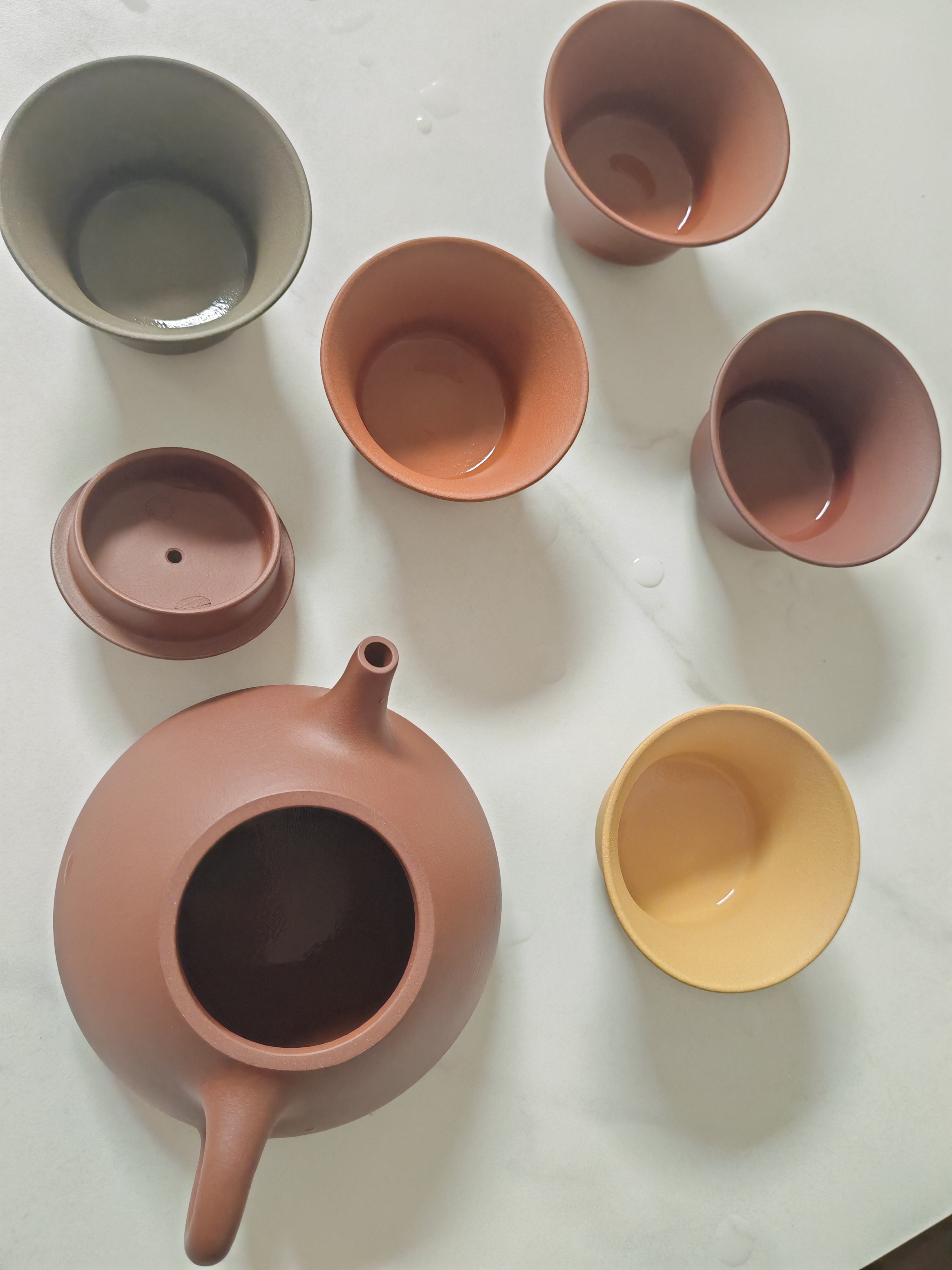 百年利永宜兴紫砂壶纯全手工原矿紫泥子冶石瓢壶功夫茶具泡茶壶 实拍图