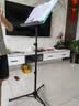 曼尔乐器 乐器通用乐谱架面板可折叠升降谱架谱台乐器配件+收纳包+乐谱夹 实拍图