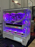 瓦尔基里（VALKYRIE）VK03 WHITE 白色 ATX 游戏电脑台式机箱 支持360水冷 6.2吋触摸屏 270°海景房 实拍图