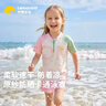 柠檬宝宝儿童泳衣男童连体泳装女童分体泳衣泳裤套装宝宝可爱游泳衣防晒 实拍图