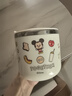 迪士尼（Disney）儿童牛奶杯学饮杯不锈钢水杯学生上学专用杯子宝宝幼儿喝水训练杯 实拍图