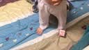 童泰（TONGTAI）宝宝睡衣四季纯棉套装女童家居服男童上衣裤子紫色80cm 实拍图