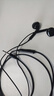 纽曼（Newmine）【TOP榜】NM-LK06 半入耳式线控有线耳机 手机耳机 音乐耳机 3.5mm接口 电脑笔记本手机适用 黑色 实拍图