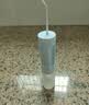 松下小圆管便携冲牙器儿童成人洗牙器水牙线洁牙器牙齿冲洗器正畸实用节日生日礼物送男女DJ33白 实拍图