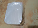 野餐用品冰箱保鲜盒真空冷冻收纳盒微波炉专用饭盒加热便当盒水果 两件套900ML+1400ML 实拍图