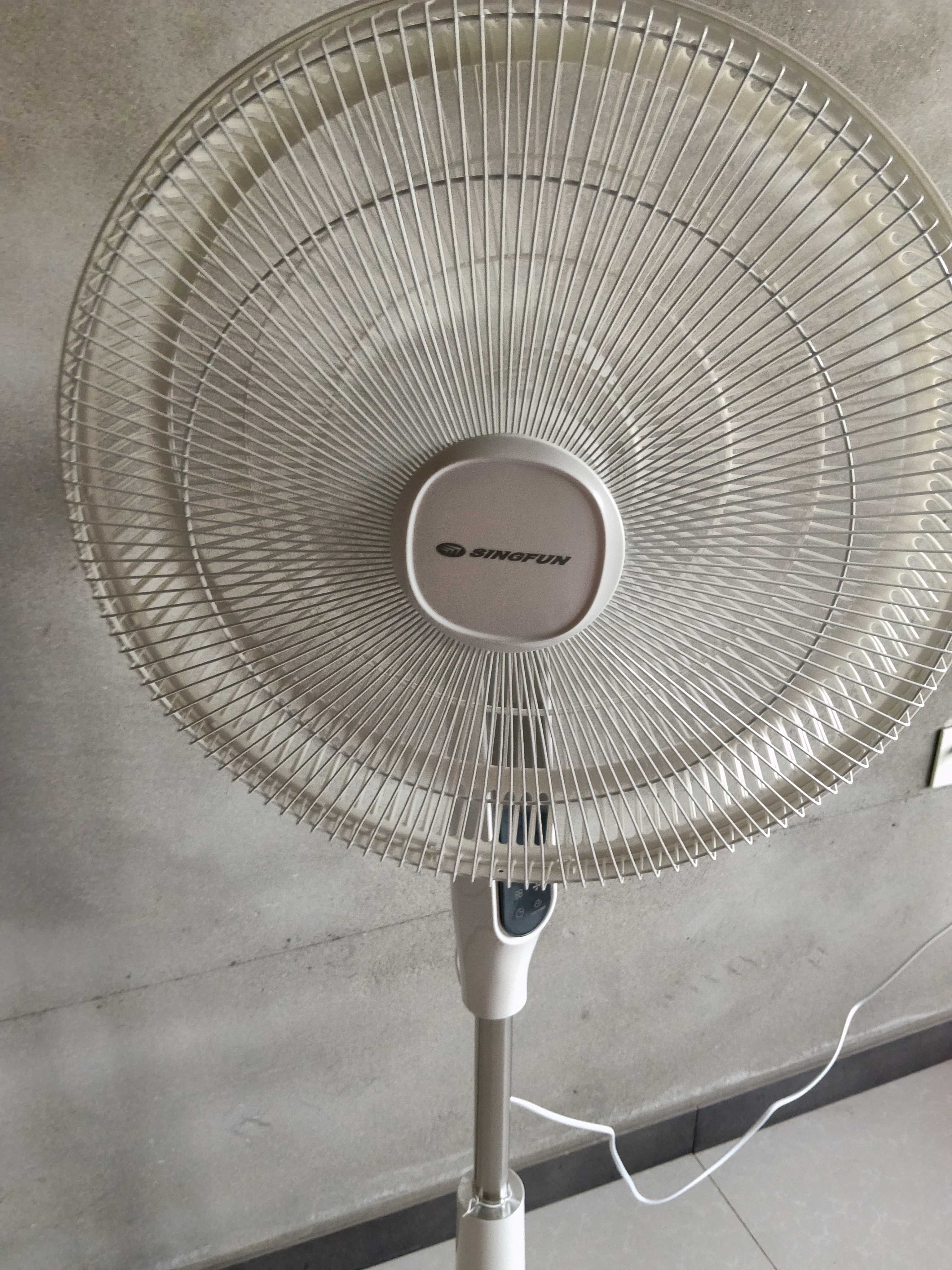 先锋（SINGFUN）电风扇落地扇智能语音家用风扇专利双风叶大风力宿舍客厅床头台扇小型摇头风扇家用可定时电扇 语音控制【升级加高专利双风叶】 实拍图