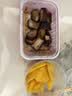 妙洁一次性饭盒方形带盖50只【800ml和860ml新老随机发货介意者慎拍】 实拍图
