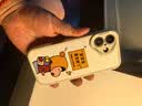 Smorss 适用苹果16手机壳 iphone16保护套 全包镜头彩绘款超薄轻奢小羊皮男女款硅胶防摔软壳 要发财了 实拍图