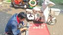 固满德电动车轮胎半热熔6层级14*2.5(60/100-10、2.5-10)免费上门安装 实拍图