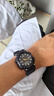 卡西欧（CASIO）大众指针 太阳能防水数字双显夜光运动休闲男表 AQ-S810W-1BVDF 实拍图