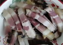杨大爷柴火烟熏腊味四川风味特产咸肉五花川味腊肉1斤装500g 需烹饪食用 实拍图